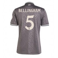 Maglia Calcio Real Madrid Jude Bellingham #5 Terza Divisa 2024-25 Manica Corta